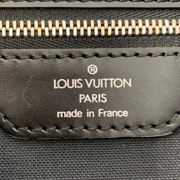 LOUIS VUITTON Dersou Taiga Black Green Nylon Twill Leather Messenger Bag - Picture 6 of 10